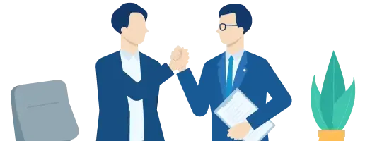 税理士を自分で探す手間が省ける